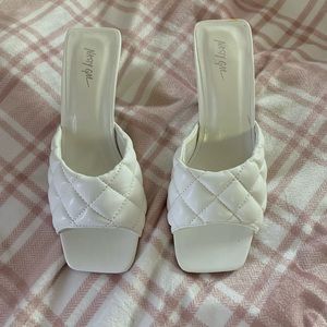 Nasty Gal Quilted Heels